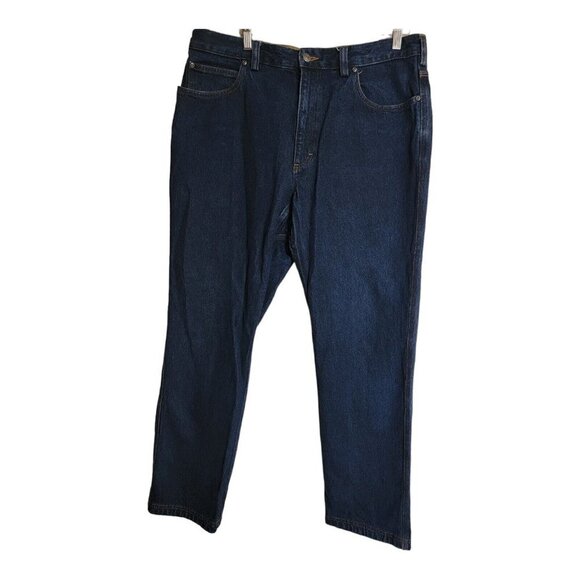 Duluth Trading Mens Size 37X32 Jeans Flex Fire Hose Style 3237-18 Denim Dungaree